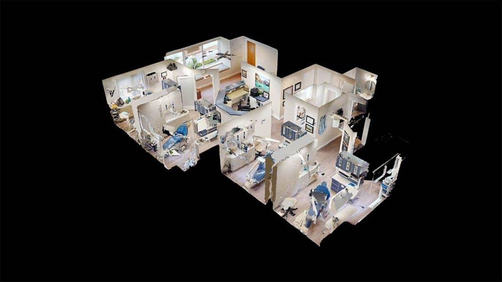 Dr Jones Family Dentistry Dollhouse View